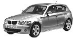 BMW E87 P1BE2 Fault Code